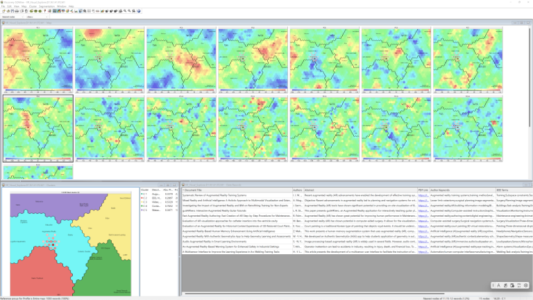 Technical Maps Examples Innovation Maps: 1000 Virtual Reality Technical Papers – マインドウエア総研